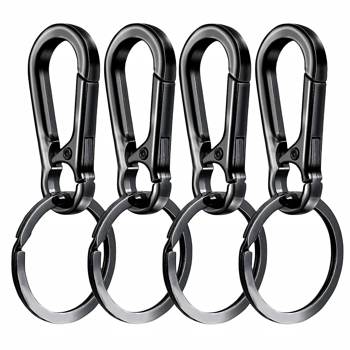 4Pcs Carabiner Keychain