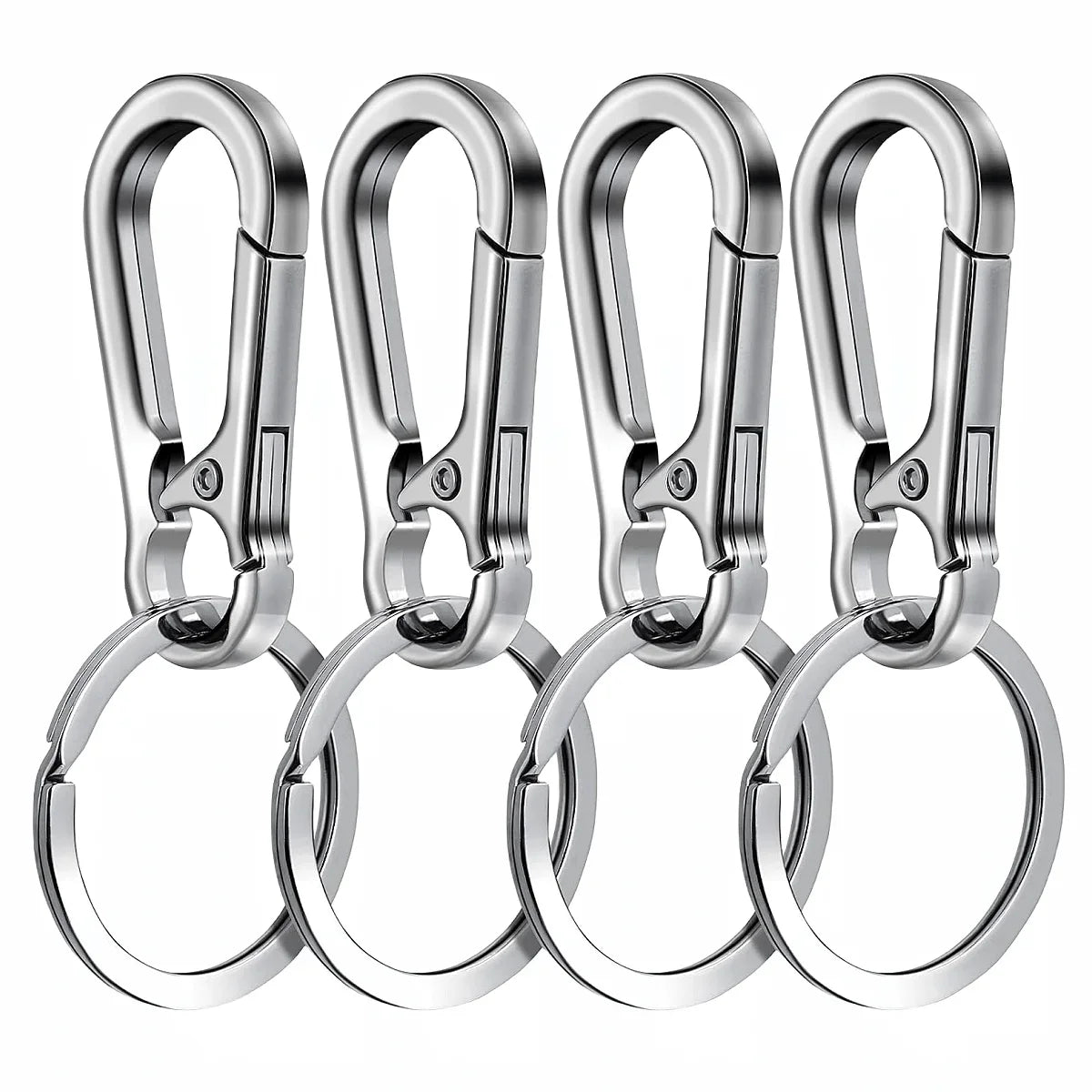 4Pcs Carabiner Keychain